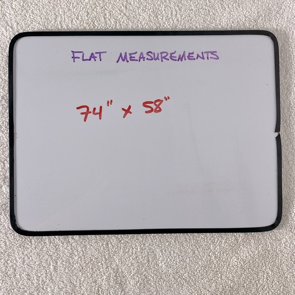 Vintage Handmade Cream Crochet Lace Granny Square Flower Afghan Blanket - Picture 2 of 14